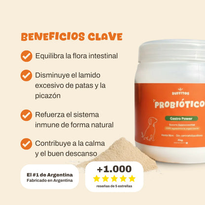 Probiotico para perros - 3x2 🔥 | Fortalecé la salud de tu perrhijo en menos de 30 días