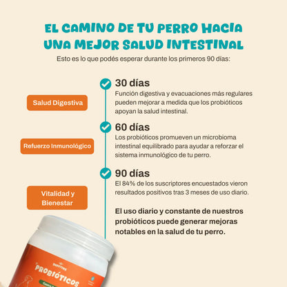 Probiotico para perros - 3x2 🔥 | Fortalecé la salud de tu perrhijo en menos de 30 días